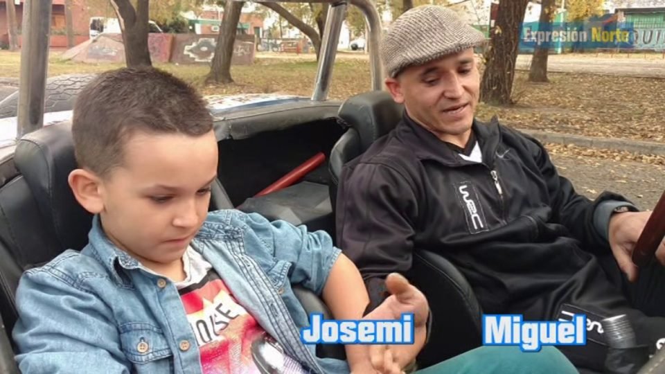 Padre e hijo, unidos por la pasión “fierrera”