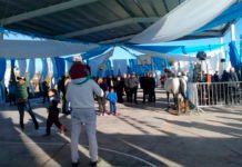 En B° Granadero Pringles se inauguró un playón deportivo de usos múltiples