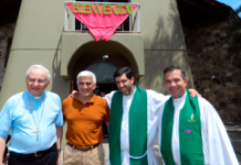 Santa María de la Paz despidió al Padre Hugo y le dio la bienvenida a Munir Bracco