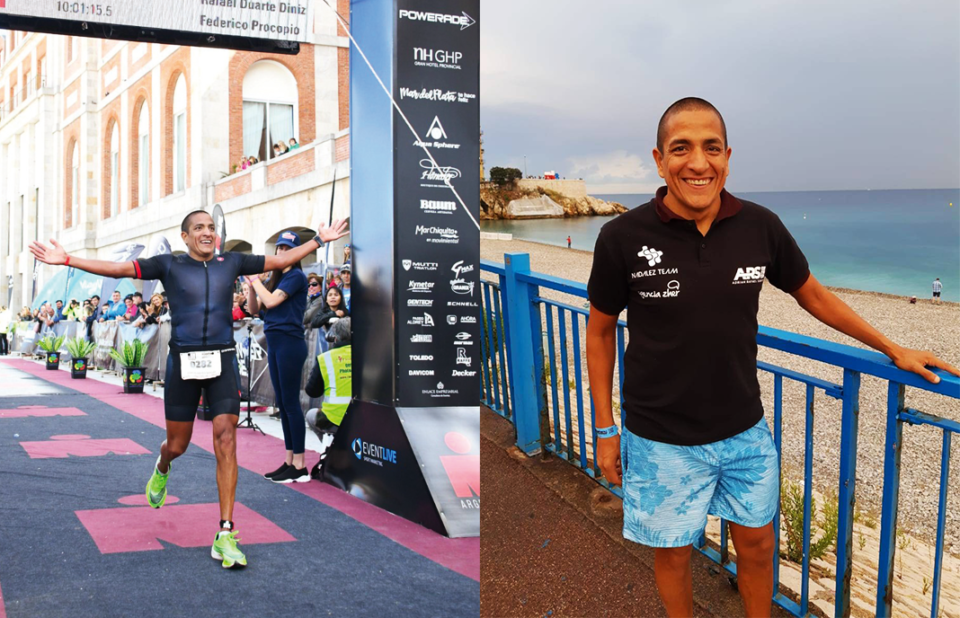 Adrián Sangoi, triatlonista de B°Poeta: “Quiero correr otro Ironman y clasificar al Mundial de Hawái”