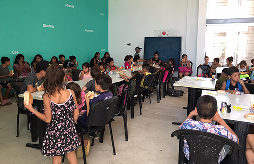 verano en parque educativo norte