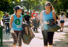 En la Costanera, se llevó a cabo la primera jornada de plogging y cuidado del Medio Ambiente