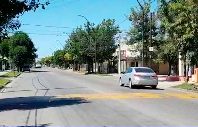 Primer día de aislamiento en zona norte