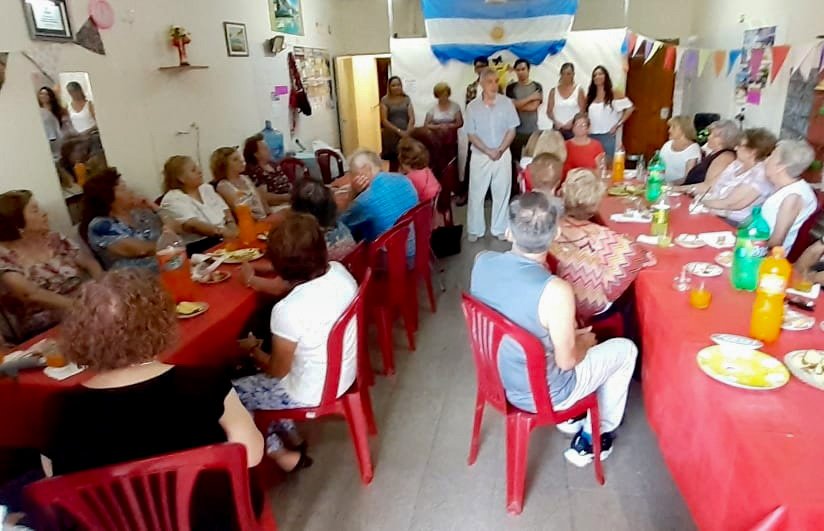 Inicio de actividades en el Centro de Jubilados y Pensionados Las Margaritas