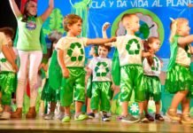 En el Jardín Pinceladas de B° Marqués, los niños cuidan el medio ambiente