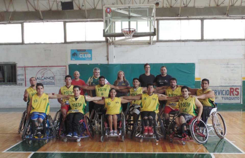 #JuevesRetro: el día en que “Poeta” debutó en la Liga Nacional A de Básquet Adaptado