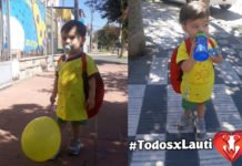 Lauti comenzó a ir al Jardín