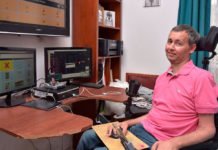 Martín Bedouret tiene “ELA” y creó una aplicación para comunicarse