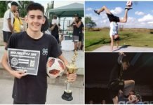 Maxi, el freestyler cordobés que la rompe con la pelota