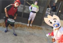 La Brigada solidaria barrial repartió sonrisas y cuentos en B° Nuevo Poeta