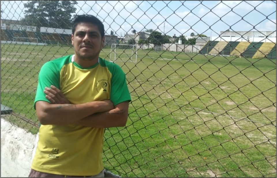El “Piojo” Ocón vive y hace la cuarentena en el Club Huracán