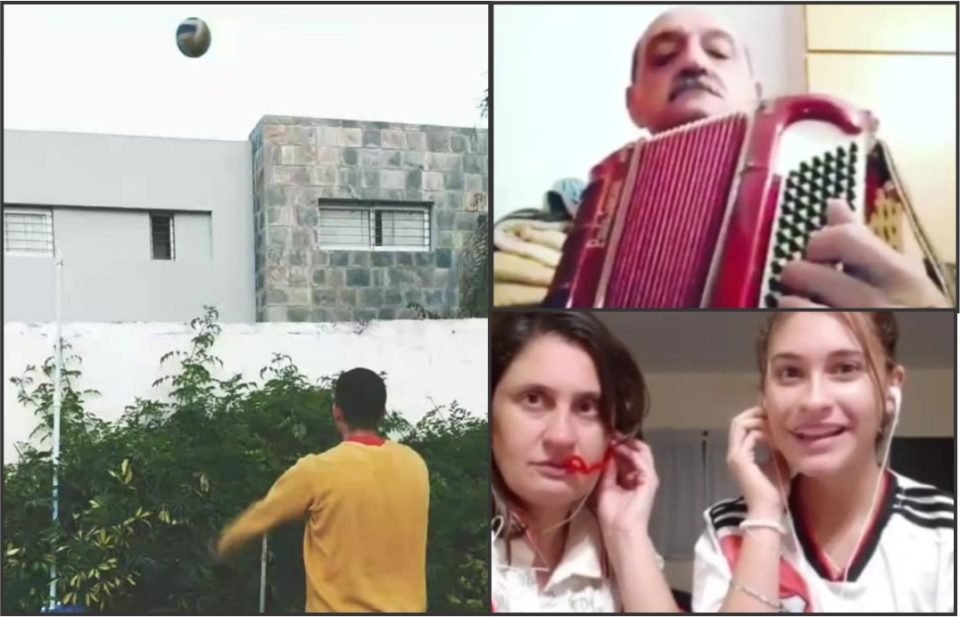 Los vecinos le ponen “onda” a la Cuarentena