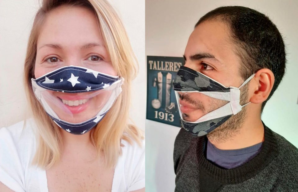 Barbijos inclusivos: una solución para personas con hipoacusia