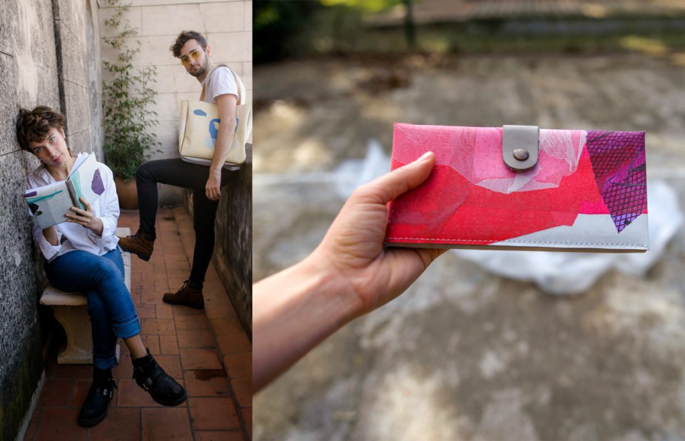 Diseñan bolsos, billeteras, estuches de lentes y porta documentos a partir de plástico reciclado