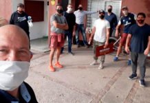 En el Club Palermo Bajo adecuaron las instalaciones para la práctica de los deportes autorizados