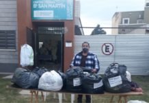 En el Centro Vecinal San Martín, todos los sábados funciona el Ropero Comunitario