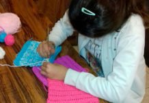 “El Juve teje”… ¡Tejé cuadraditos de lana y sumate a la campaña solidaria del Juvenilia de B° Zumarán!