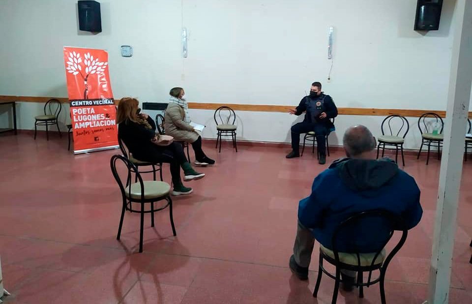 En Poeta Lugones, “no se ha disparado el índice delictivo”, aseguró la Policía Barrial