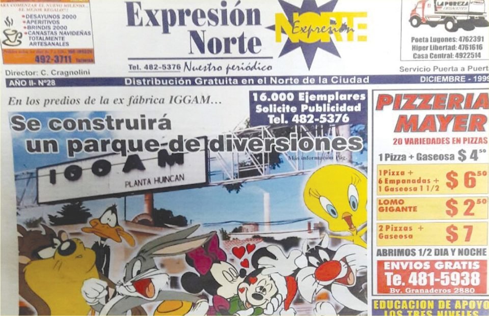 ¿Sabías que antes del Dino se iba a construir un Parque de Diversiones?