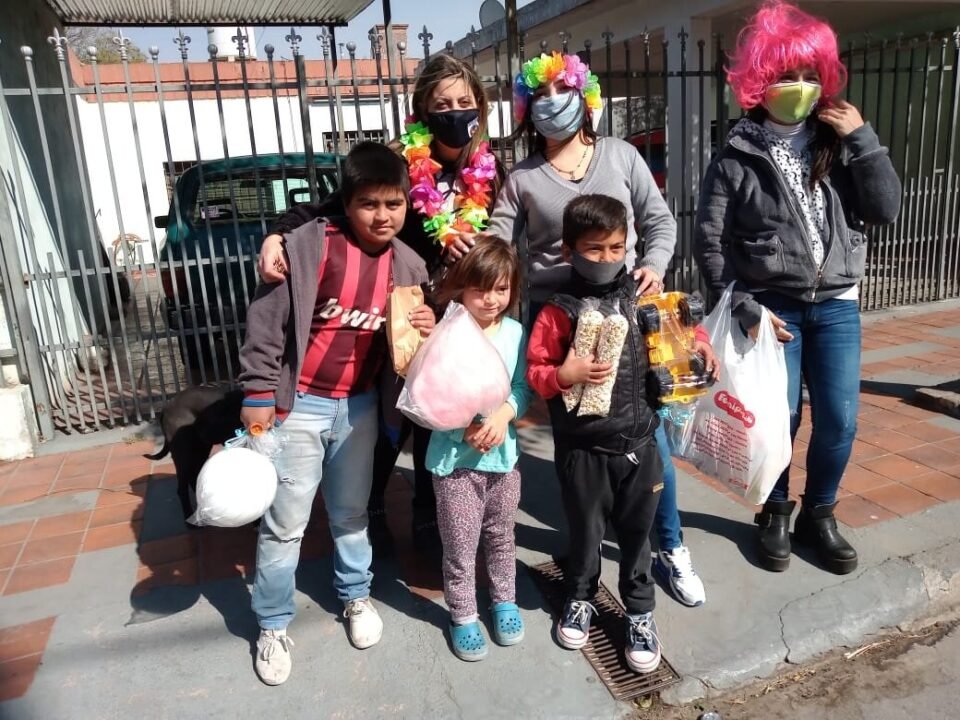 En B° San Martín se desarrolló la “caravana” del juguete
