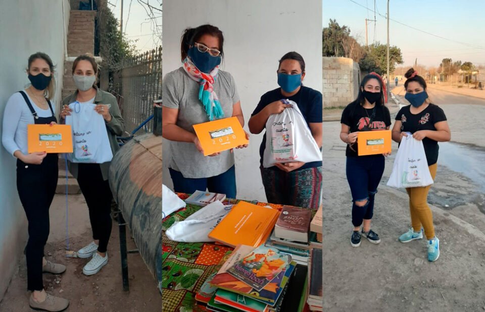 “Contame un Cuento”: la biblioteca ambulante de la zona norte