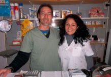 Marido y mujer, veterinarios y socios