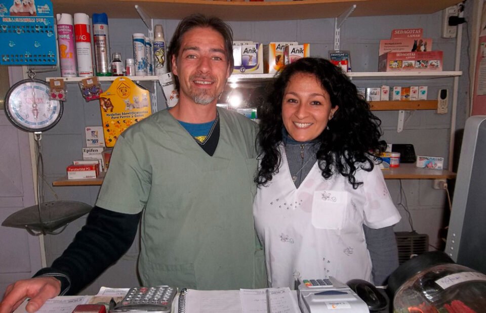 Marido y mujer, veterinarios y socios