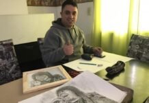 El orgullo cordobés que está en una competencia internacional por dibujar a La Mona Rafael Celiz
