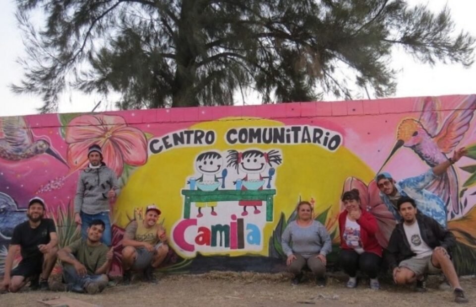 Murales solidarios 3 tintas: el grupo de amigos que pinta y crea lazos comunitarios