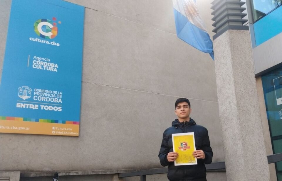 El estudiante del I.P.E.M. 338 que representará a Córdoba en los Juegos Culturales Evita 2020