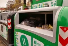 La Municipalidad decidió retirar de la vía pública los contenedores de residuos tapa verde Residuos