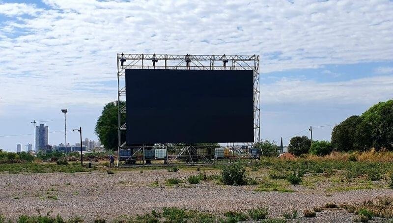 A partir de este jueves, en Espacio Cruz funcionará el primer Autocine de la ciudad