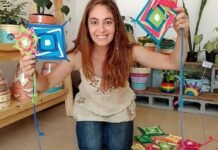 Solidaridad en forma de mandala: intercambia sus tejidos por alimentos para donar