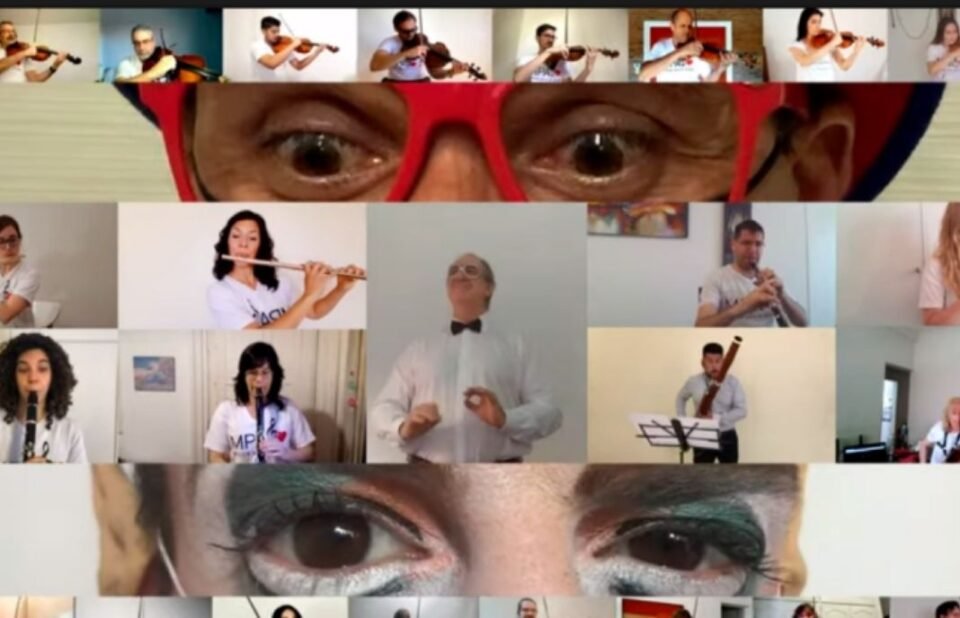 “La canción de la vacuna”: El homenaje de una orquesta para todos los médicos