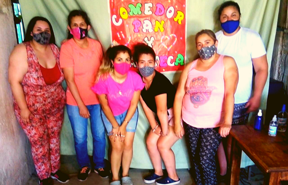 El comedor “Pan y Manteca” de barrio Marqués Anexo necesita insumos