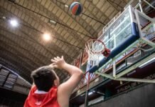Básquet inclusivo en el Polideportivo Carlos Cerutti Básquet Inclusivo