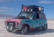 Ni en tren ni en avión… A Estados Unidos, ¡en Renoleta! Renoleta