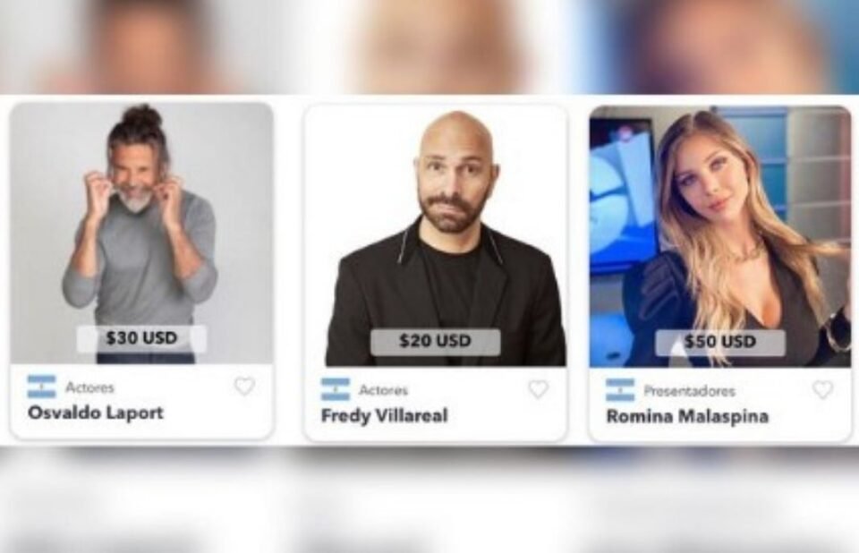 Los famosos argentinos venden saludos personalizados en internet