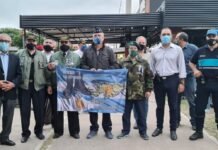 Homenaje en Nuevo Poeta Lugones para los veteranos y caídos en Malvinas Veteranos y caidos en Malvinas