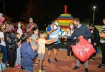La Escuela de Fútbol JP de B° San Martín festejó sus 9 años de vida