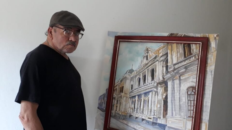 “Tito” Sánchez: “Pinto con amor, como si fuese mi último cuadro”