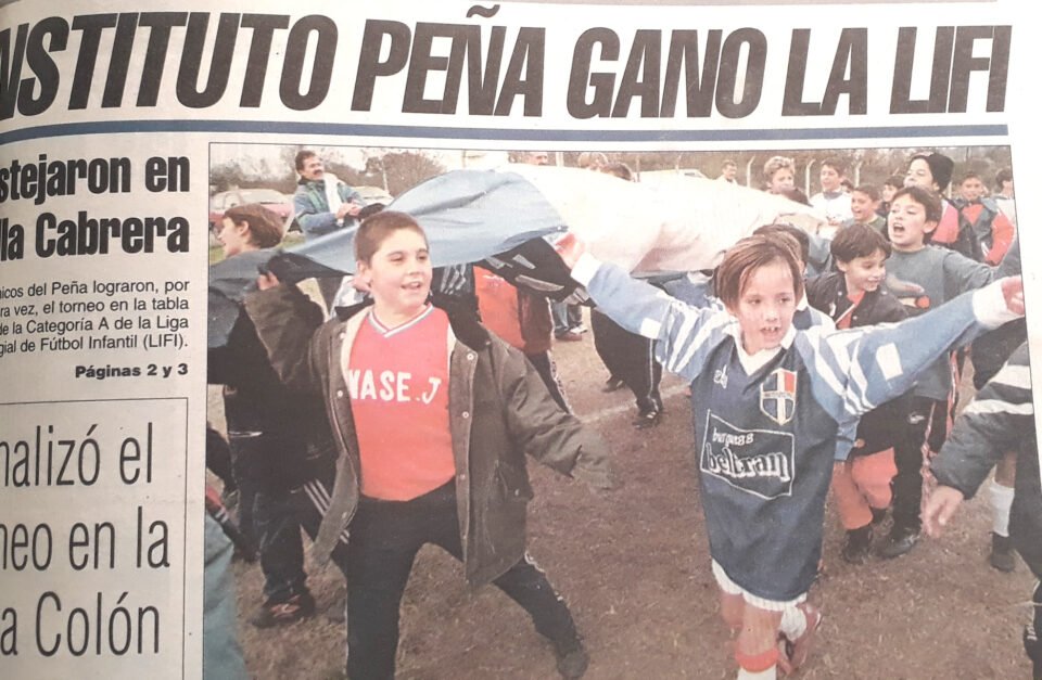 ¿Sabías que Bernardi, campeón con Colón de Santa Fe, jugó en el Peña?