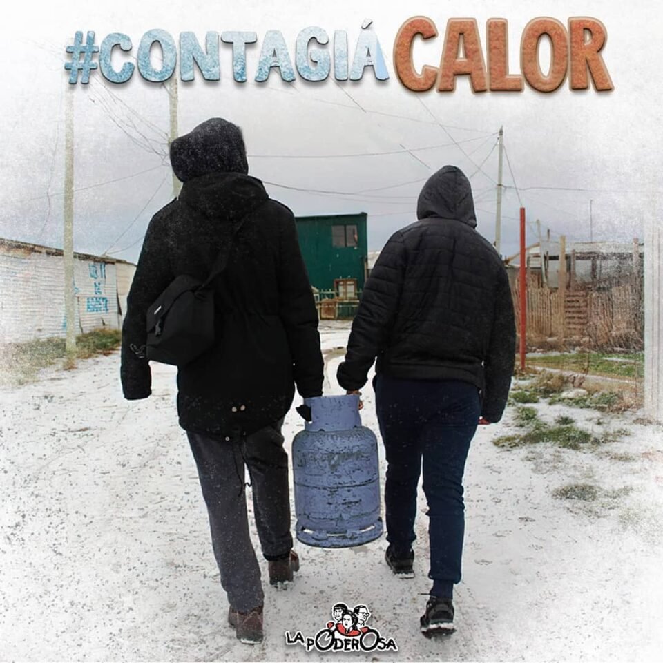 La Poderosa lanzó la campaña solidaria “Contagiá Calor” en los barrios populares