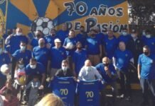 El Club Columbia FC festejó sus 70 años de vida a lo grande Club Columbia FC