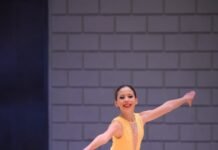 Catalina Vera representó a Huracán en patín y finalizó entre las 10 mejores del país