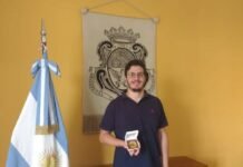 Germán Arroyo: el nuevo abanderado de la UNC salido de Poeta Lugones Abanderado