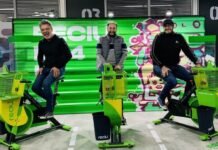 “ReciU”: la bicicleta fija cordobesa que recicla botellas y llegó para quedarse ReciU