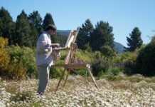 De ser contador a cumplir su sueño de pintar en la Patagonia: “Dos Darío Mastrosimones no podían durar mucho” Darío Mastrosimone