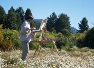 De ser contador a cumplir su sueño de pintar en la Patagonia: “Dos Darío Mastrosimones no podían durar mucho” Darío Mastrosimone
