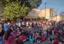 La agrupación “Pensamiento Generacional” organizó un festejo por el día del niño en B° San Martín